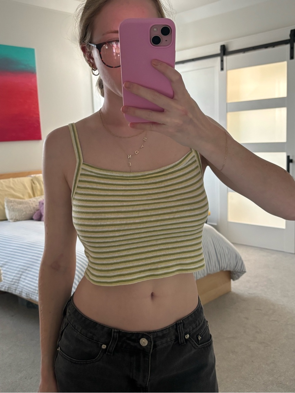 Urban outfitters stripped tank top